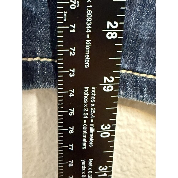 BKE Stella Bootcut Jeans Size 26R BK54116R Western y2K Denim Stitching Low Rise - Picture 10 of 13